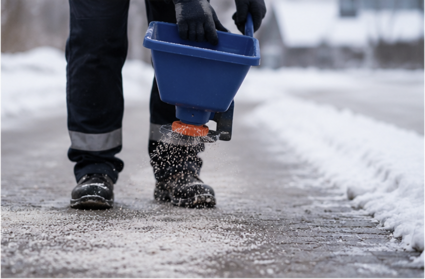 Streudienst in Düren und Umgebung im Winter
